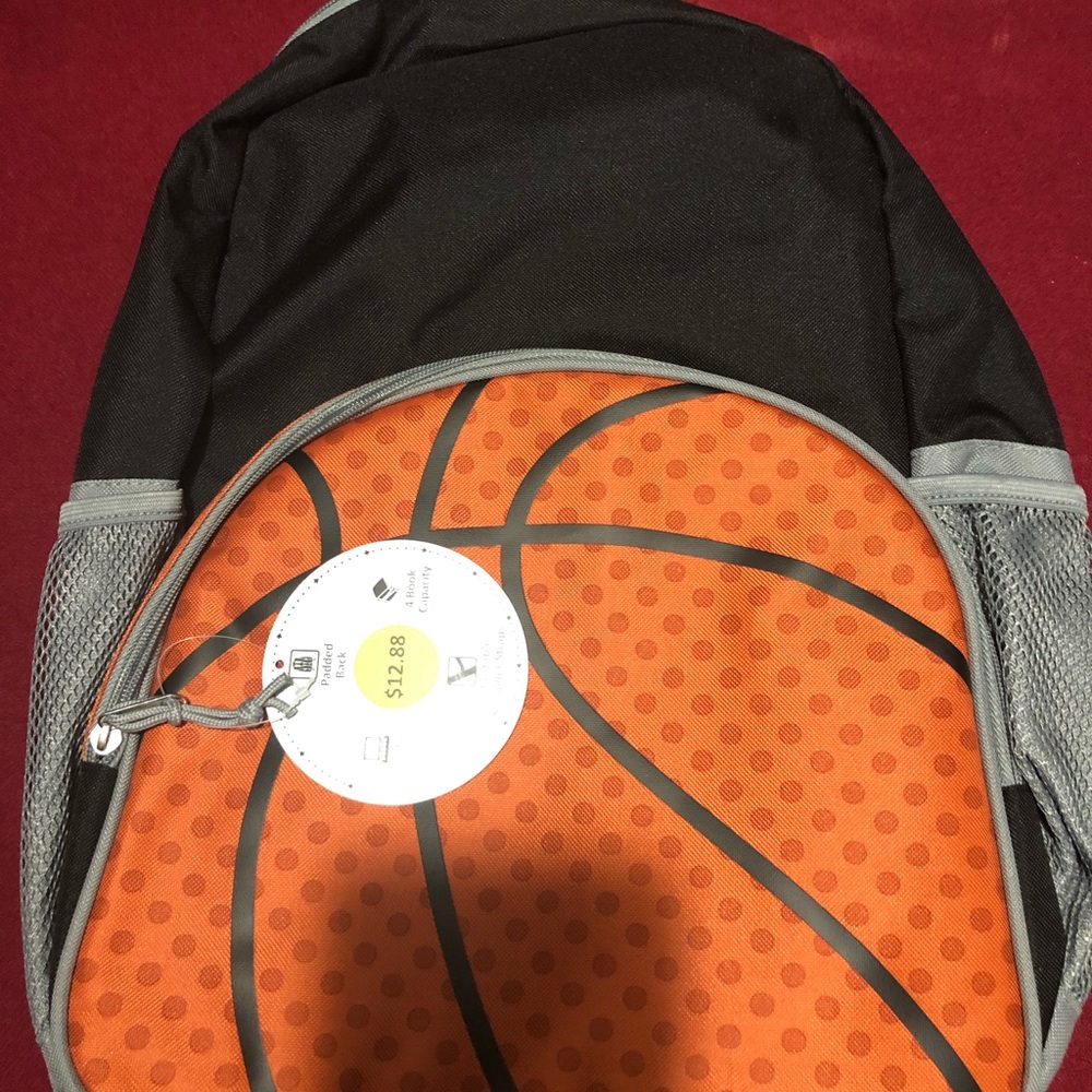 Basketball Themed Book Bag